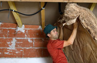 Upton Pyne tapered roof insulation